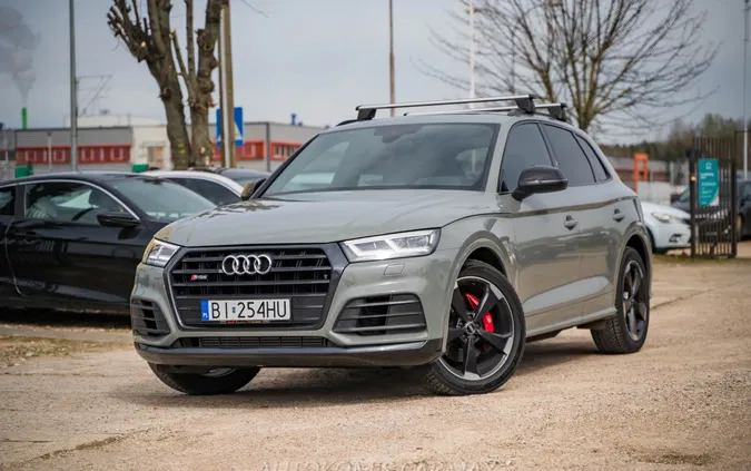 samochody osobowe Audi SQ5 cena 189000 przebieg: 48900, rok produkcji 2019 z Białystok